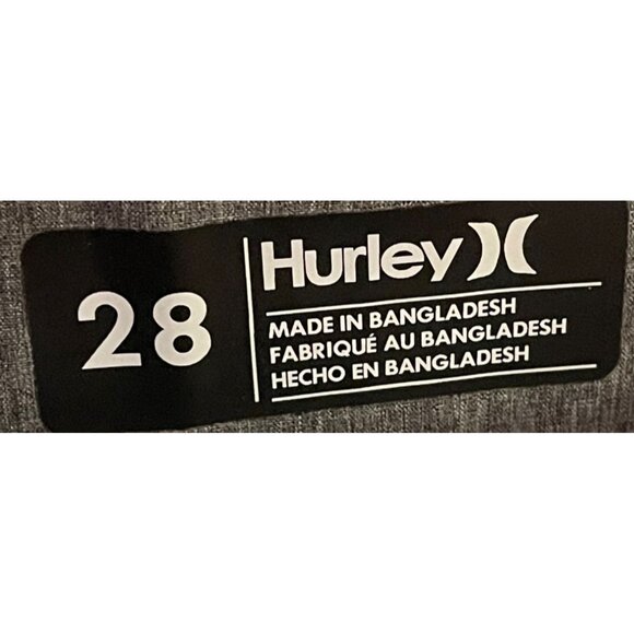 Hurley Mens Boardshorts 28 - Colorblock Design 9.5" Inseam 20" Outseam - Picture 6 of 6